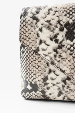 ZARA Malas|Acessórios / Bijuteria^MALA DE MÃO EM PELE COM ESTAMPADO ANIMAL Serpente