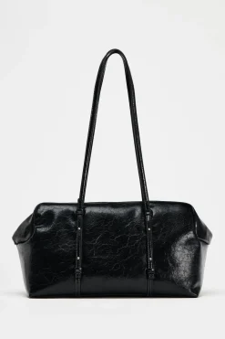 ZARA Malas^MALA DE OMBRO ALARGADA Preto