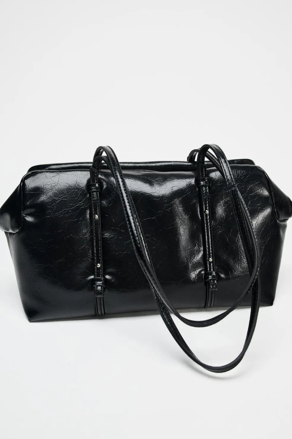 ZARA Malas^MALA DE OMBRO ALARGADA Preto