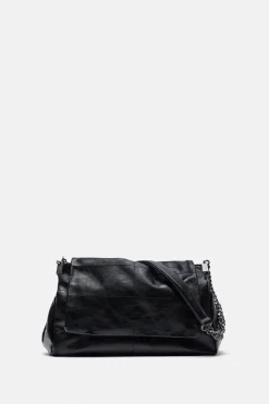 ZARA Malas^MALA DE OMBRO COM ABA ROCK Preto