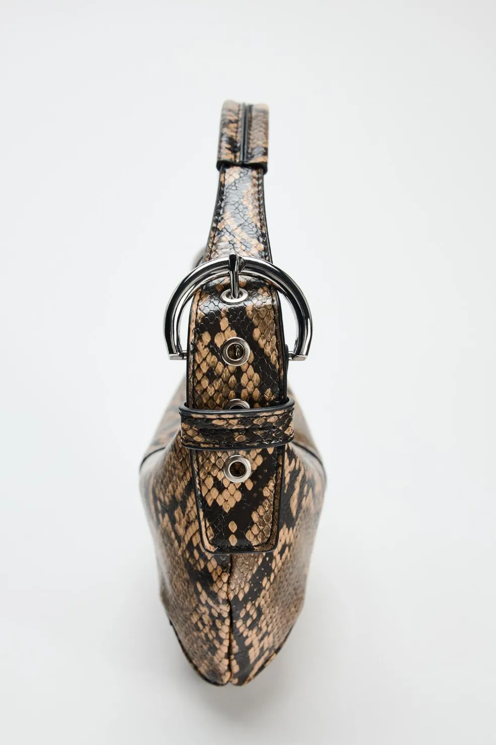ZARA Malas^MALA DE OMBRO COM ESTAMPADO ANIMAL Serpente