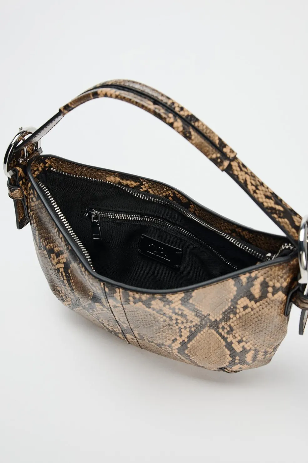 ZARA Malas^MALA DE OMBRO COM ESTAMPADO ANIMAL Serpente