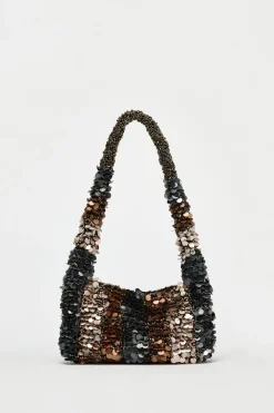 ZARA Malas^MALA DE OMBRO COM LANTEJOULAS IDAS Multicolor