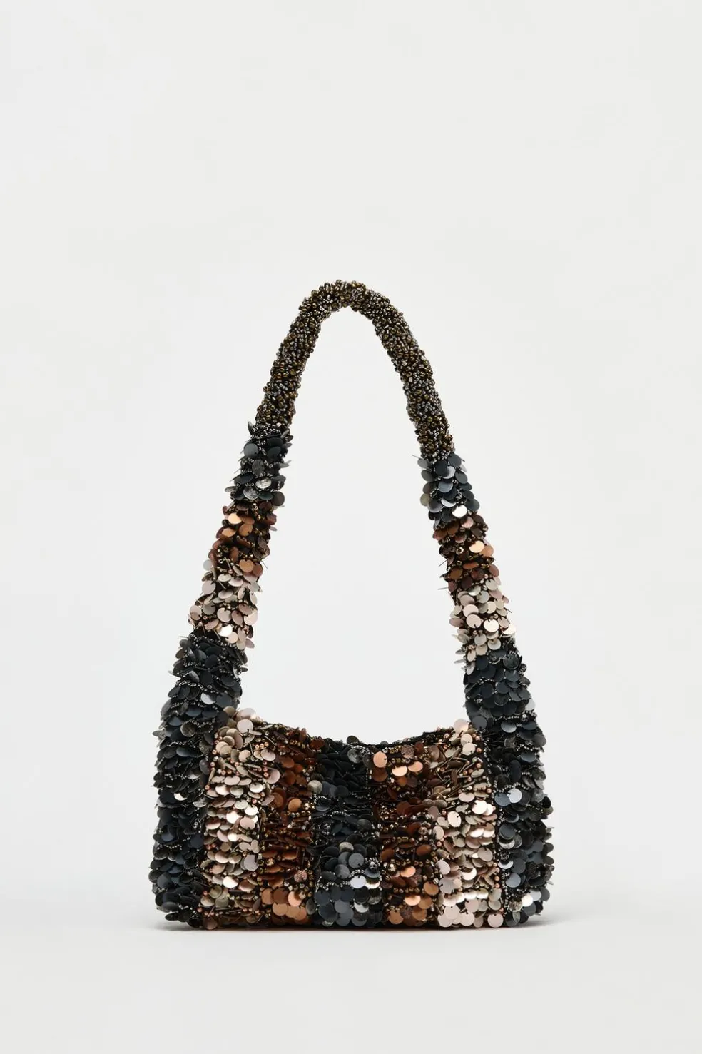 ZARA Malas^MALA DE OMBRO COM LANTEJOULAS IDAS Multicolor