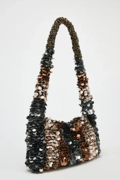 ZARA Malas^MALA DE OMBRO COM LANTEJOULAS IDAS Multicolor