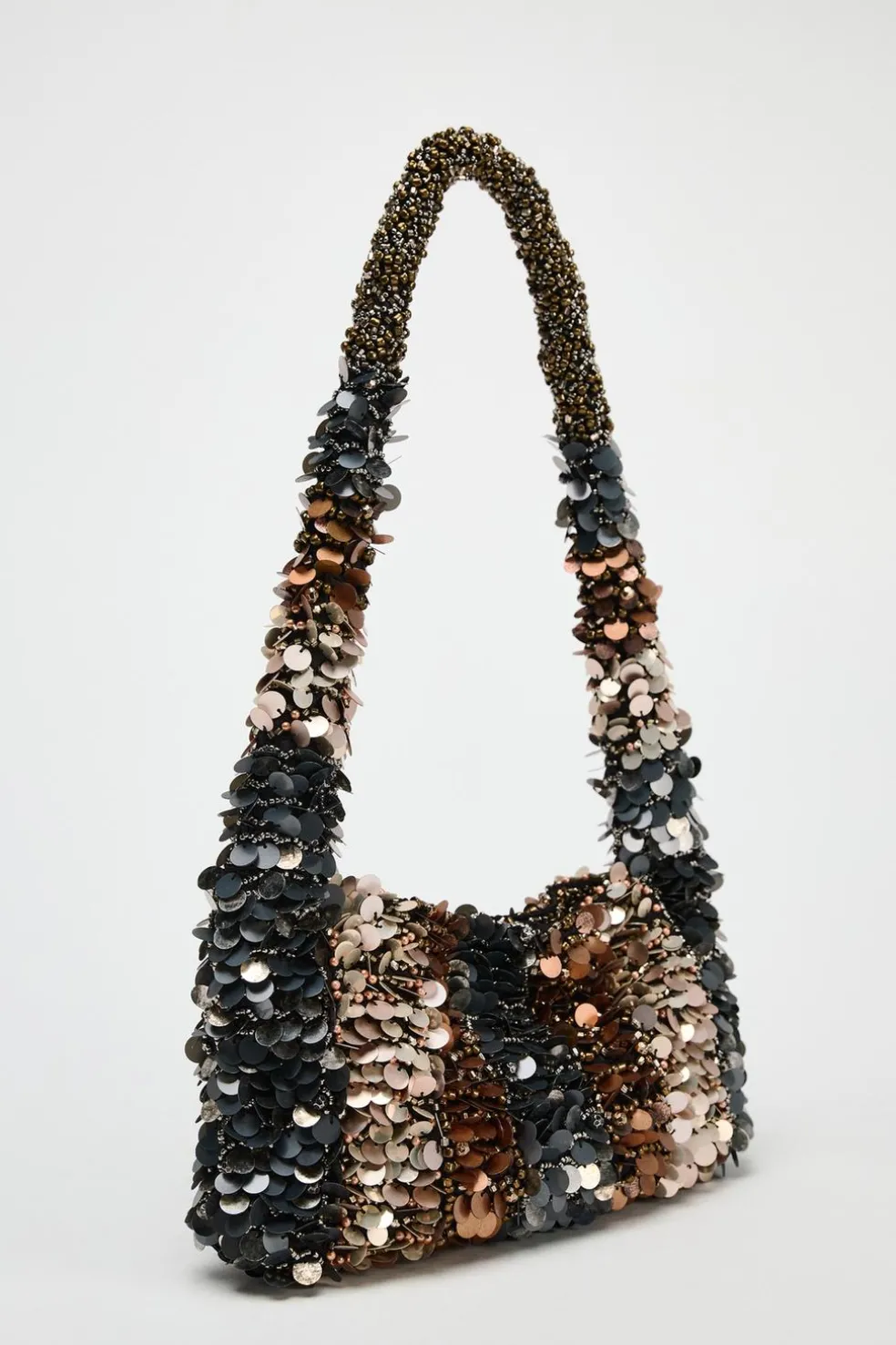 ZARA Malas^MALA DE OMBRO COM LANTEJOULAS IDAS Multicolor