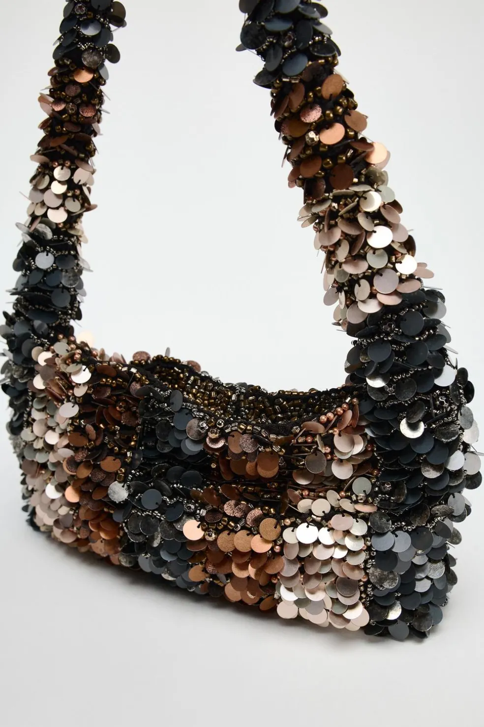 ZARA Malas^MALA DE OMBRO COM LANTEJOULAS IDAS Multicolor