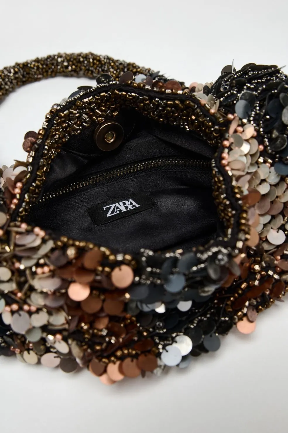 ZARA Malas^MALA DE OMBRO COM LANTEJOULAS IDAS Multicolor