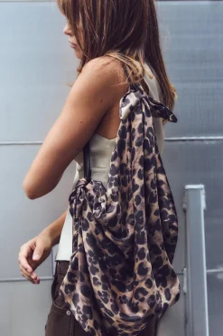 ZARA Malas|Acessórios / Bijuteria^MALA EFEITO ACETINADO ESTAMPADO ANIMAL Leopardo