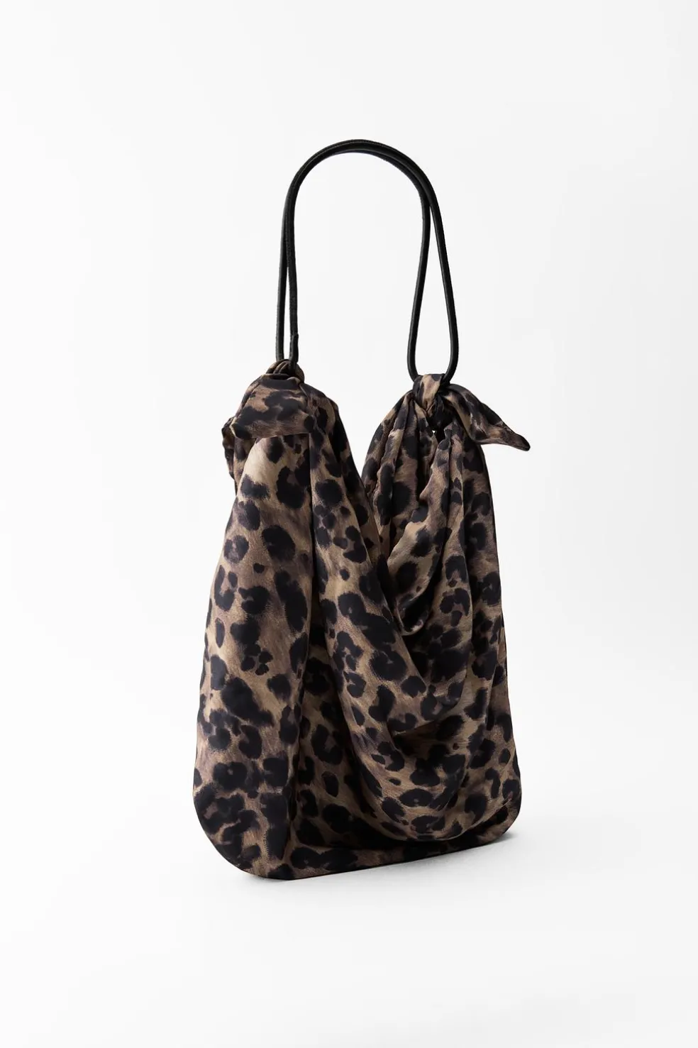 ZARA Malas|Acessórios / Bijuteria^MALA EFEITO ACETINADO ESTAMPADO ANIMAL Leopardo