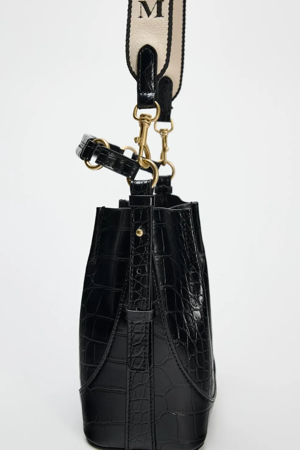 ZARA Malas^MALA SHOULDER BAG Preto