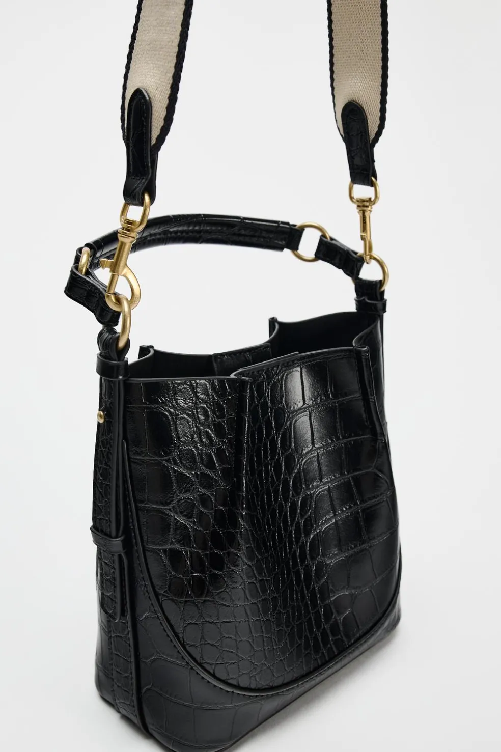 ZARA Malas^MALA SHOULDER BAG Preto