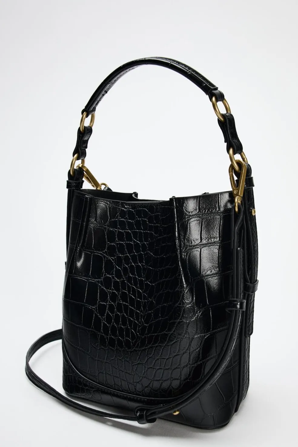 ZARA Malas^MALA SHOULDER BAG Preto