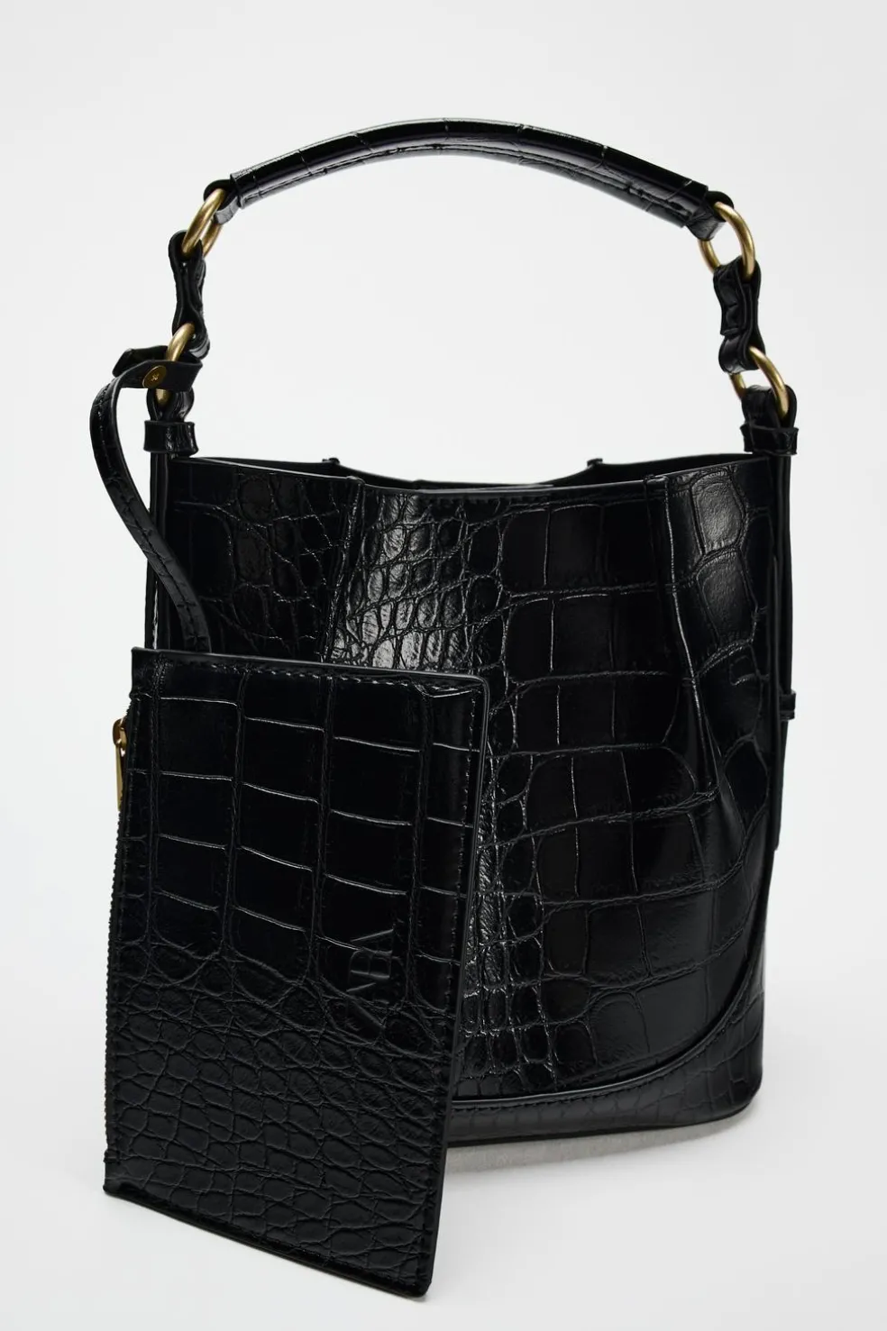ZARA Malas^MALA SHOULDER BAG Preto