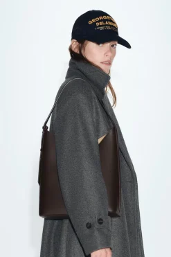 ZARA Malas^MALA SHOULDER BAG Castanho