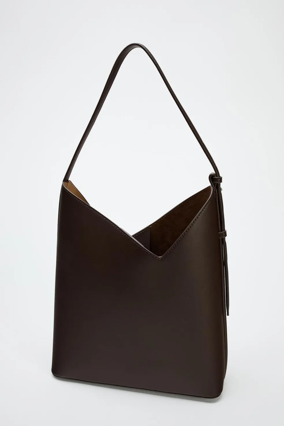 ZARA Malas^MALA SHOULDER BAG Castanho