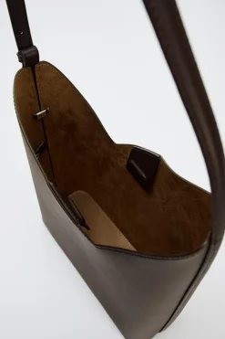 ZARA Malas^MALA SHOULDER BAG Castanho