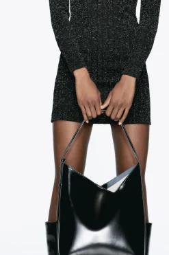 ZARA Malas^MALA SHOULDER BAG Preto