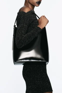 ZARA Malas^MALA SHOULDER BAG Preto