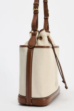 ZARA Malas^MALA SHOULDER BAG COMBINADA Torrado-escuro