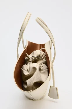 ZARA Malas^MALA TOTE BAG Cru
