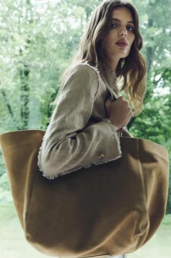 ZARA Malas^MALA TOTE BAG torrado