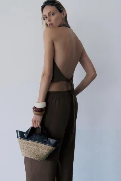 ZARA Malas^MALA TOTE BAG Preto