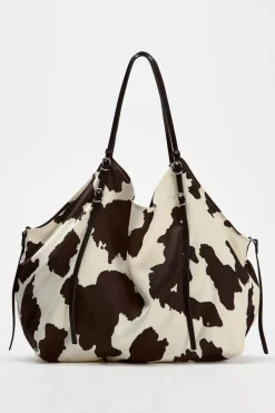 ZARA Malas^MALA TOTE BAG EFEITO ACETINADO Multicolor