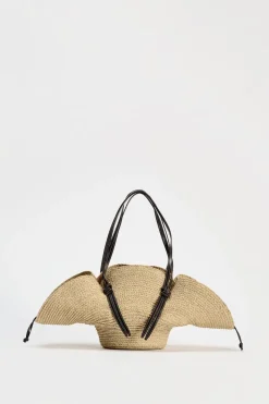 ZARA Malas^MALA TOTE BAG MÉDIA Cru