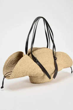 ZARA Malas^MALA TOTE BAG MÉDIA Cru