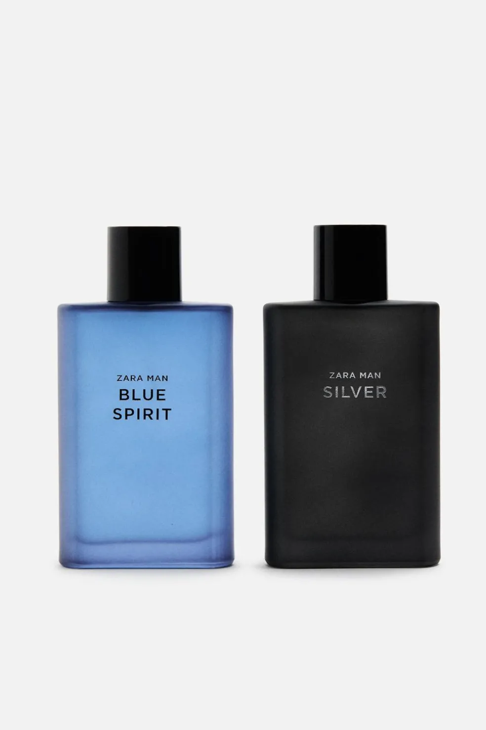 ZARA Perfumes^MAN SILVER + BLUE SPIRIT 90 ML 0210/768