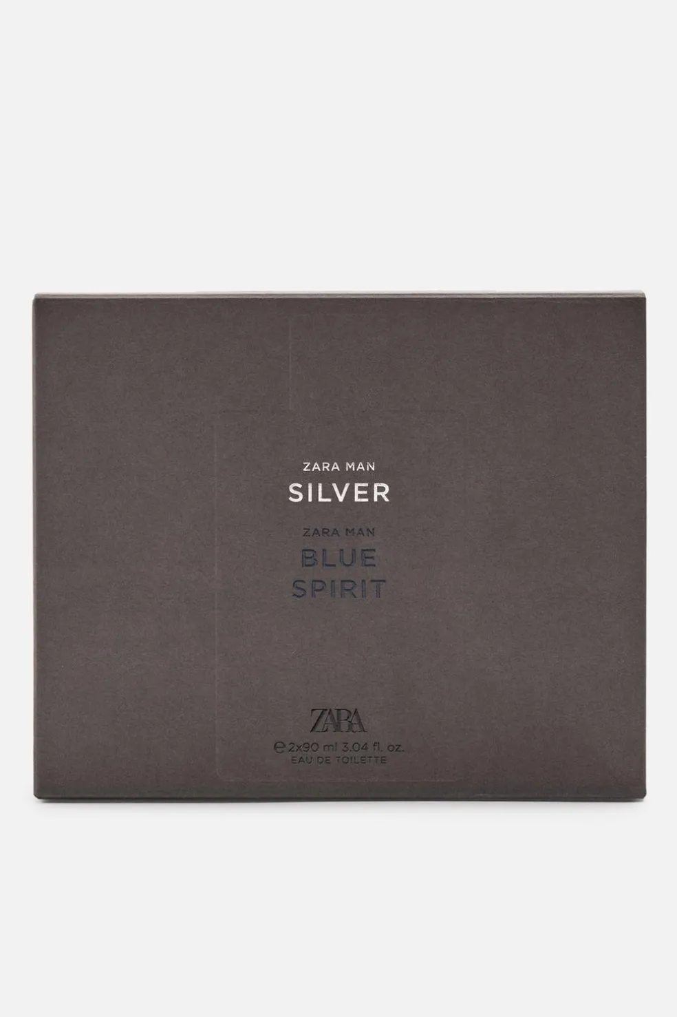 ZARA Perfumes^MAN SILVER + BLUE SPIRIT 90 ML 0210/768