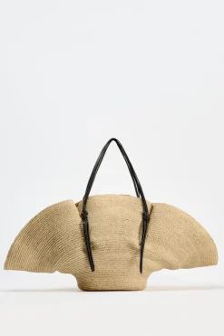 ZARA Malas^MAXI MALA TOTE BAG Cru