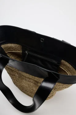 ZARA Malas^MAXI TOTE BAG Preto
