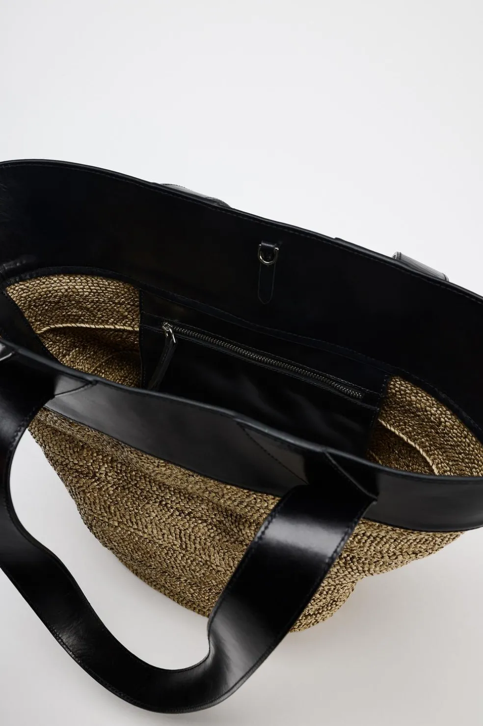 ZARA Malas^MAXI TOTE BAG Preto