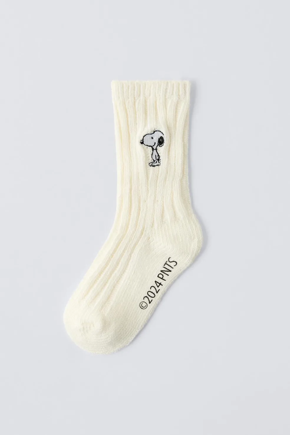 MEIA DE MALHA COM BORBADO SNOOPY PEANUTS™-ZARA Best