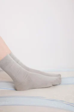 ZARA Acessórios / Bijuteria|Lingerie^MEIAS ALTAS PEROLADAS Cinzento