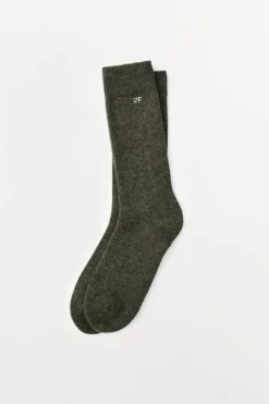 ZARA Winter Layersnew|Acessórios / Bijuteria^MEIAS DE LÃ VERDE
