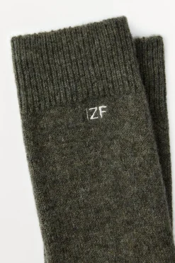 ZARA Winter Layersnew|Acessórios / Bijuteria^MEIAS DE LÃ VERDE