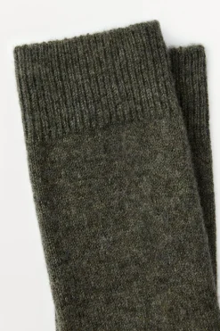 ZARA Winter Layersnew|Acessórios / Bijuteria^MEIAS DE LÃ VERDE