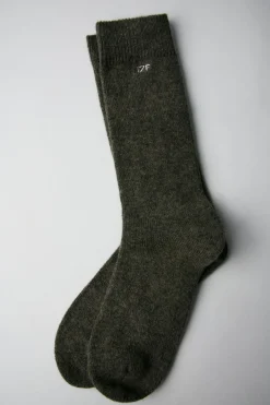 ZARA Winter Layersnew|Acessórios / Bijuteria^MEIAS DE LÃ VERDE