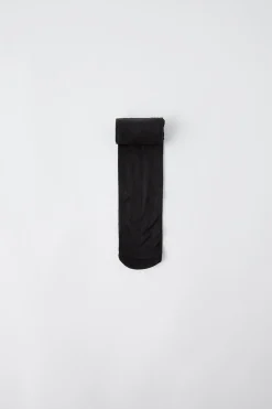 MEIAS DE MICROFIBRA COM CORAÇÕES-ZARA Online
