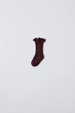 MEIAS LONGAS RENDA-ZARA Best Sale