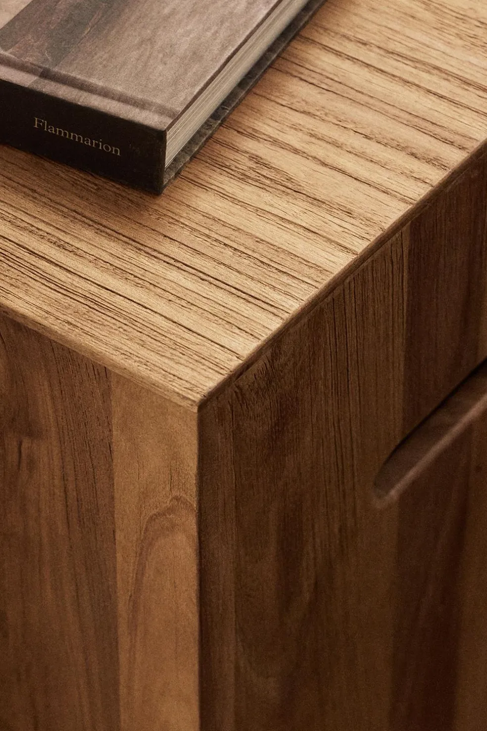 ZARA Móveis|Móveis^MESA CUBO MADEIRA Castanho-claro