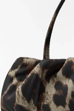 ZARA Malas|Acessórios / Bijuteria^MINI MALA DE MÃO ESTAMPADA ANIMAL Leopardo