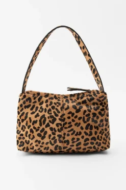 ZARA Malas|Acessórios / Bijuteria^MINI MALA EM PELE COM ESTAMPADO DE ANIMAL Leopardo