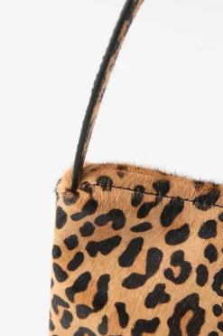 ZARA Malas|Acessórios / Bijuteria^MINI MALA EM PELE COM ESTAMPADO DE ANIMAL Leopardo
