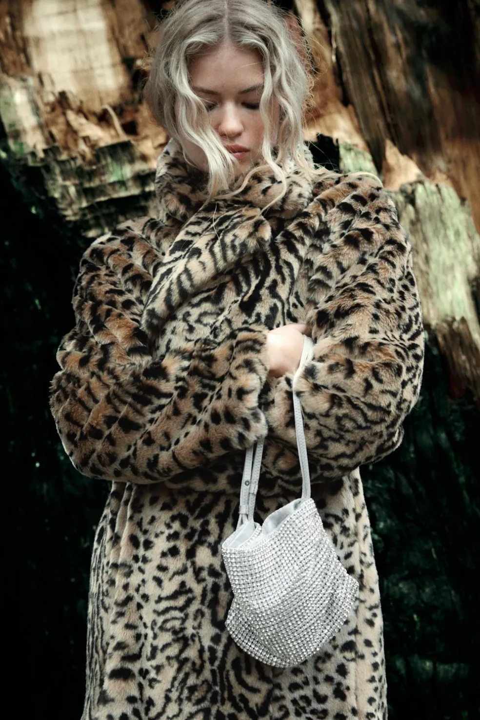ZARA Malas^MINI SHOULDER BAG BRILHO Prata