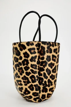ZARA Malas^MINI SHOULDER BAG DE PELE COM ESTAMPADO ANIMAL Leopardo
