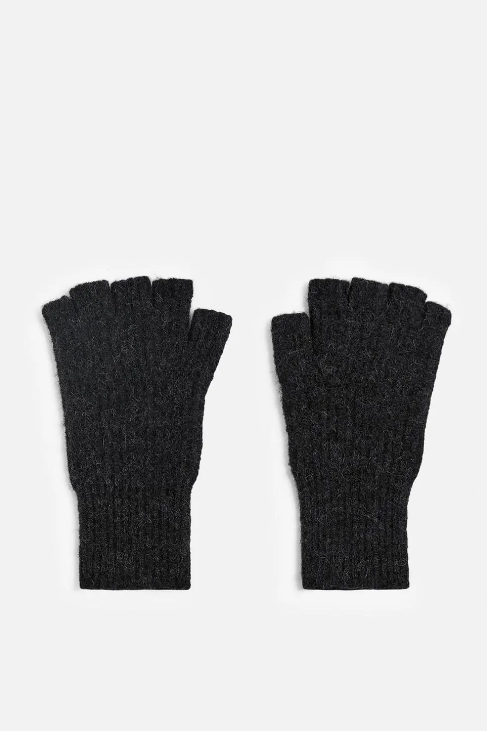 ZARA Vestuário De Inverno|Acessórios^MITENES DE MALHA Preto